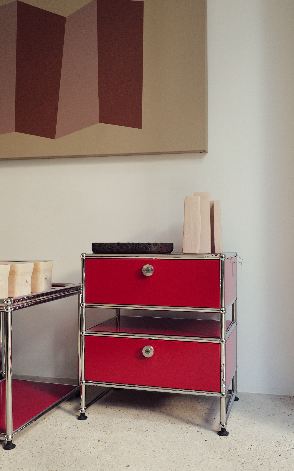 USM Haller bedside cabinet