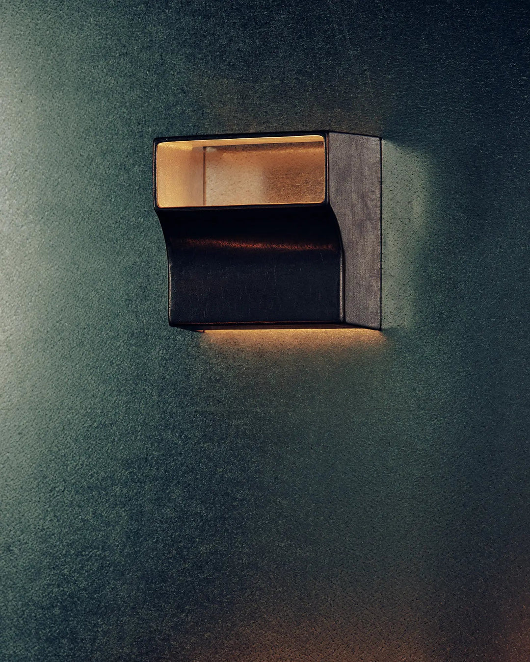 Scoop Wall Light Small Blackened, in AM Designs showroom, Antwerpen
