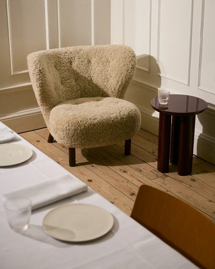 Little Petra lounge chair, in AM Designs showroom, Antwerpen